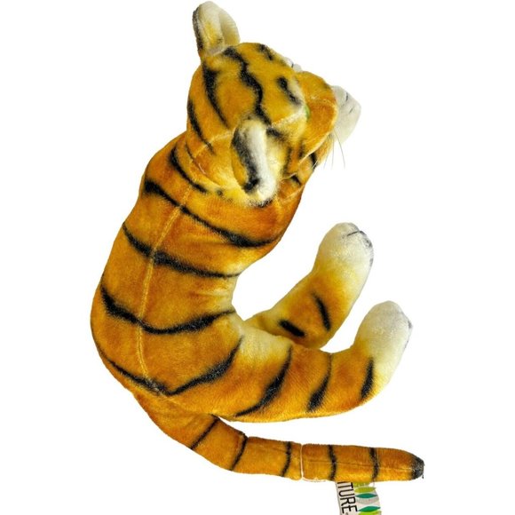 2 Dakin Nature Babies Tiger Plush Stuffed Animal Toy Mohair Made Japan Mom Baby - Picture 15 of 15